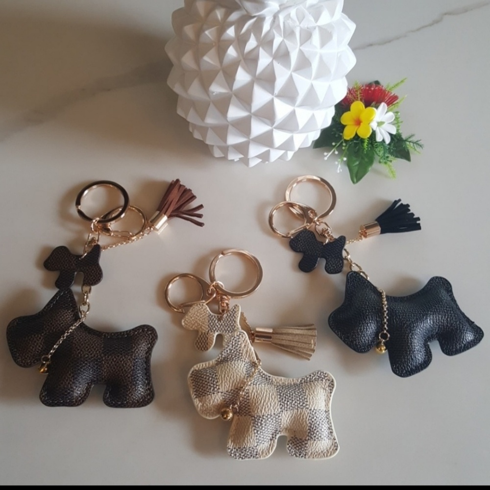 🐶Scottie Dog purse charm/keychain